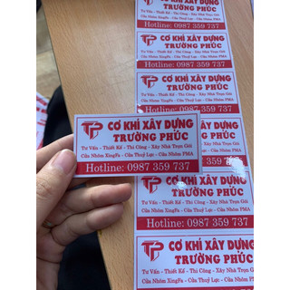 in decal dán quảng cáo tiệm
