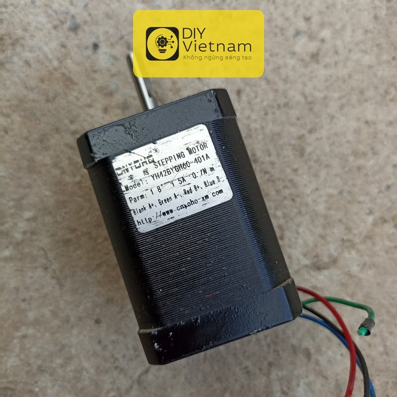 Động cơ bước 42x42x48, 42x42x60mm