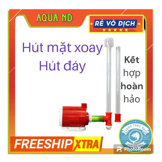 Hút mặt hút đáy bơm baoyu md-27 md-34 - hút mặt váng xoay