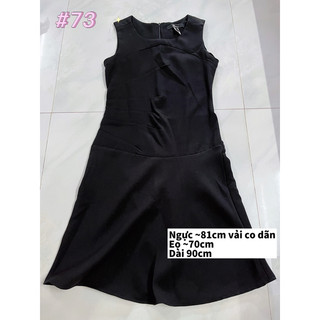 N&m collection đầm suông xoè tay liền sát nách sang trọng