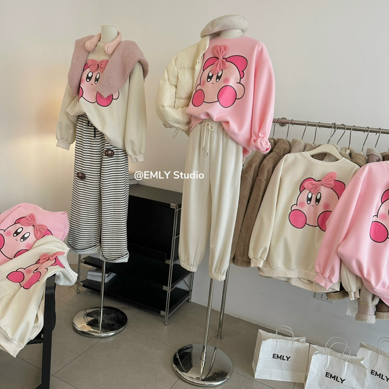 ÁO NỈ HÌNH THÚ DÁNG VỪA DỄ THƯƠNG QCCC