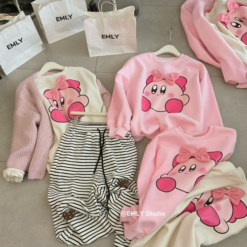 ÁO NỈ HÌNH THÚ DÁNG VỪA DỄ THƯƠNG QCCC