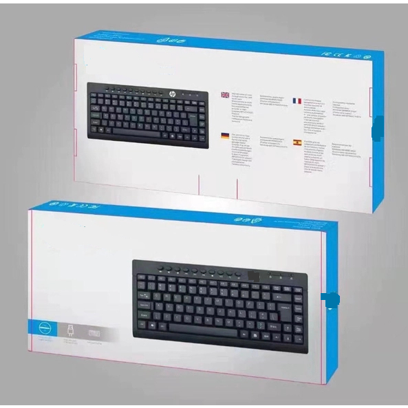 BÀN PHÍM K600 MINI CÓ DÂY VỚI THIẾT KẾ MÀU ĐEN SỬ DỤNG CHO CÁC DÒNG MÁY TÍNH