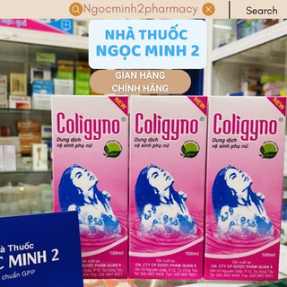 ✅ Coligyno dung dịch vệ sinh phụ nữ Chai