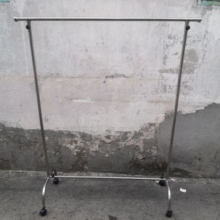 Sào phơi đồ inox đơn có khoen, không khoen