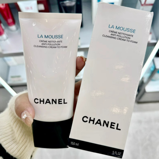 Sữa Rửa Mặt Chane La Mousse Crème Nettoyante Anti-Pollution Cleansing Cream-To-Foam 150ml