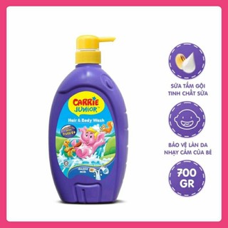 SỮA TẮM CARRIE JUNIOR HƯƠNG CHERRY CHAI 700GR