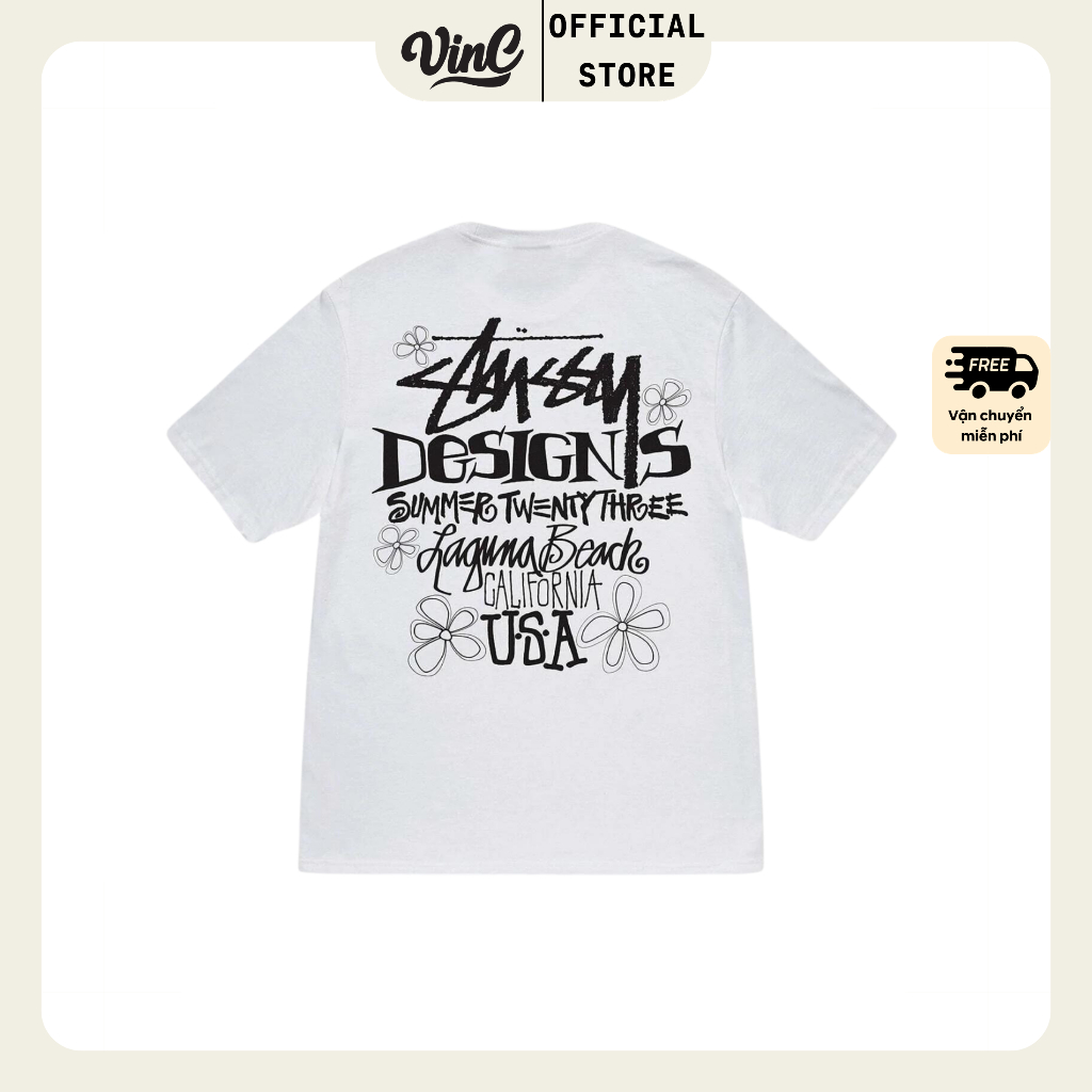 Áo thun Stussy Summer LB nam nữ unisex - CÓ SẴN