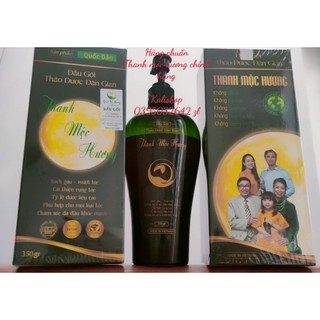 Dầu gội cho người gàu, ngứa, rụng tóc thảo dược dân gian Thanh Mộc Hương 350ml