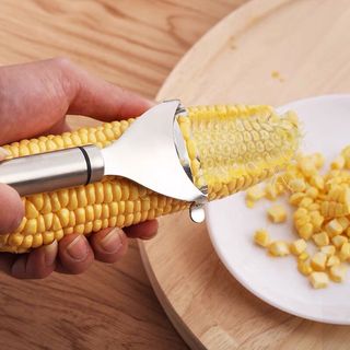 Dụng cụ nạo ngô bằng thép không gỉ - dụng cụ tách hạt bắp tiện lợi