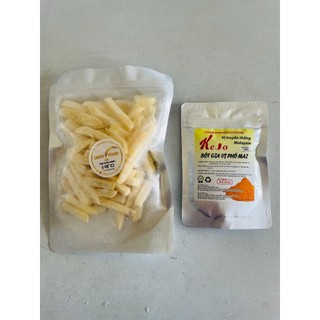 [Khoai giòn béo] 300g Khoai Tây Bỉ kèm 100g Bột phô mai Kejo