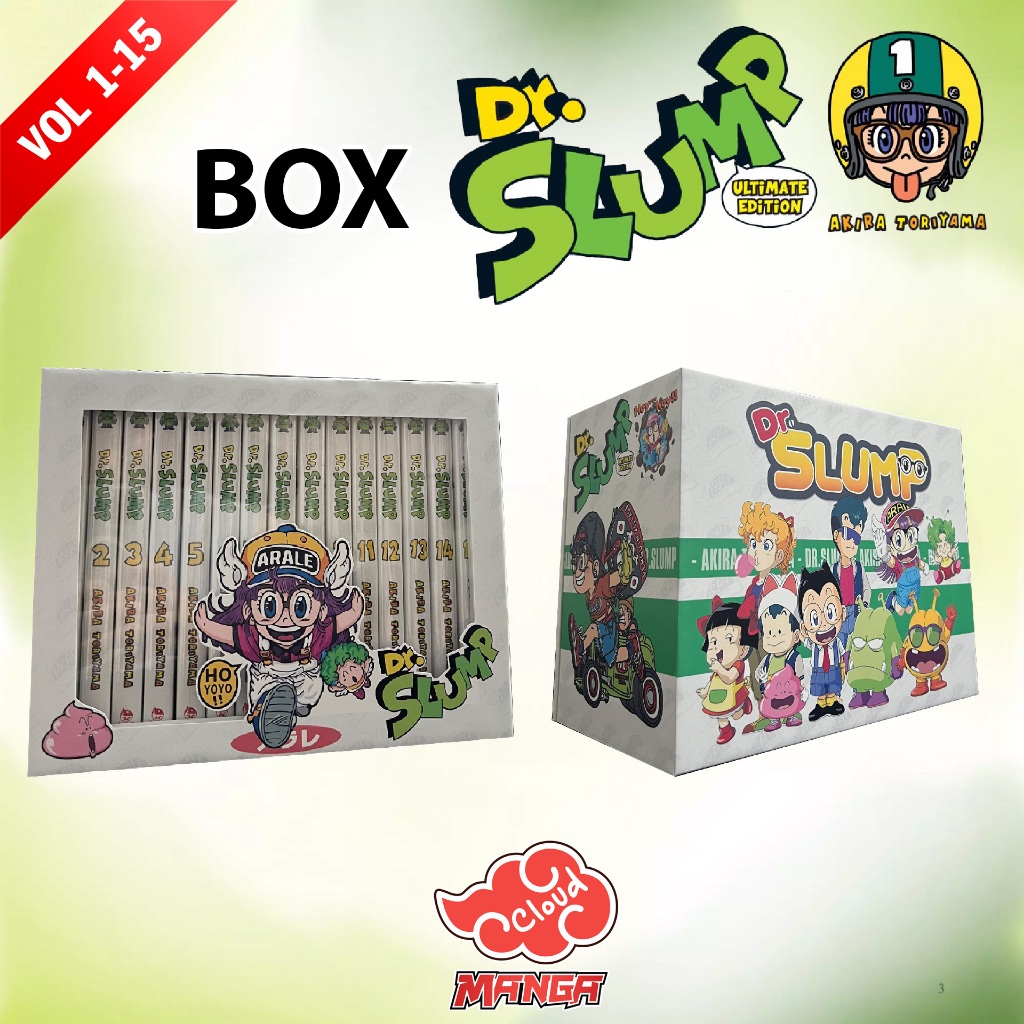Box Dr.Slump dùng để bày manga