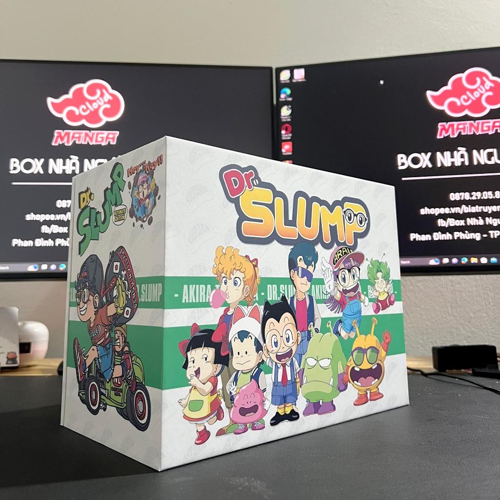 Box Dr.Slump dùng để bày manga