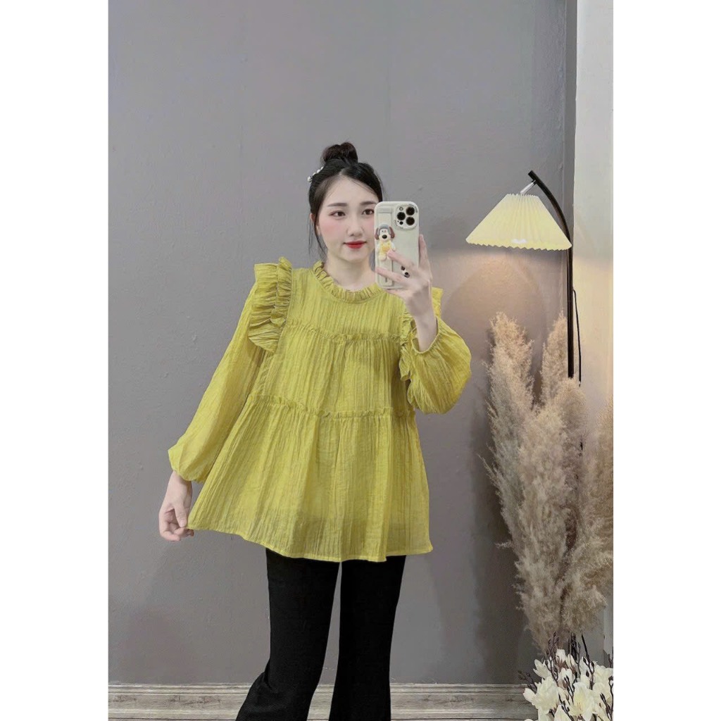 Áo bầu thu đông,chất tơ lụa 2 lớp