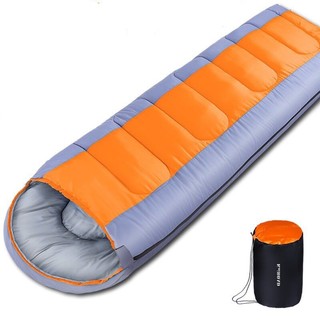 Túi Ngủ Văn Phòng Gấp Gọn + Tặng gối ngủ hơi, Túi Ngủ Cắm Trại Dã Ngoại Cao Cấp Đơn - Đôi