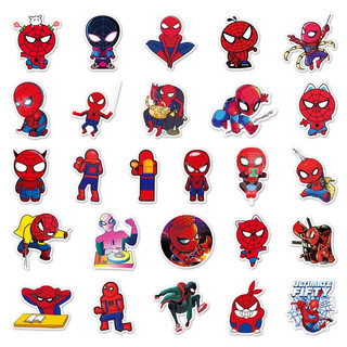 SET 50 sticker hình dán siêu nhân chống thấm nước