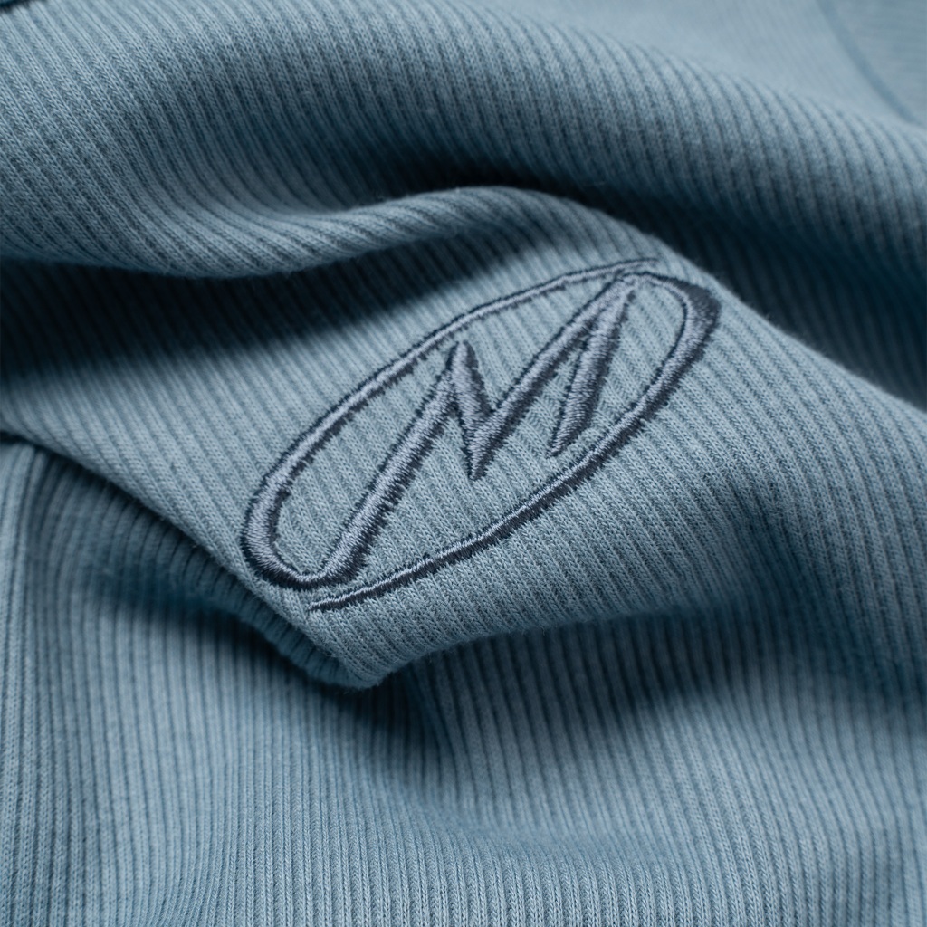 Áo tank top thêu M chất thun gân co dãn | MOODIE BRAND