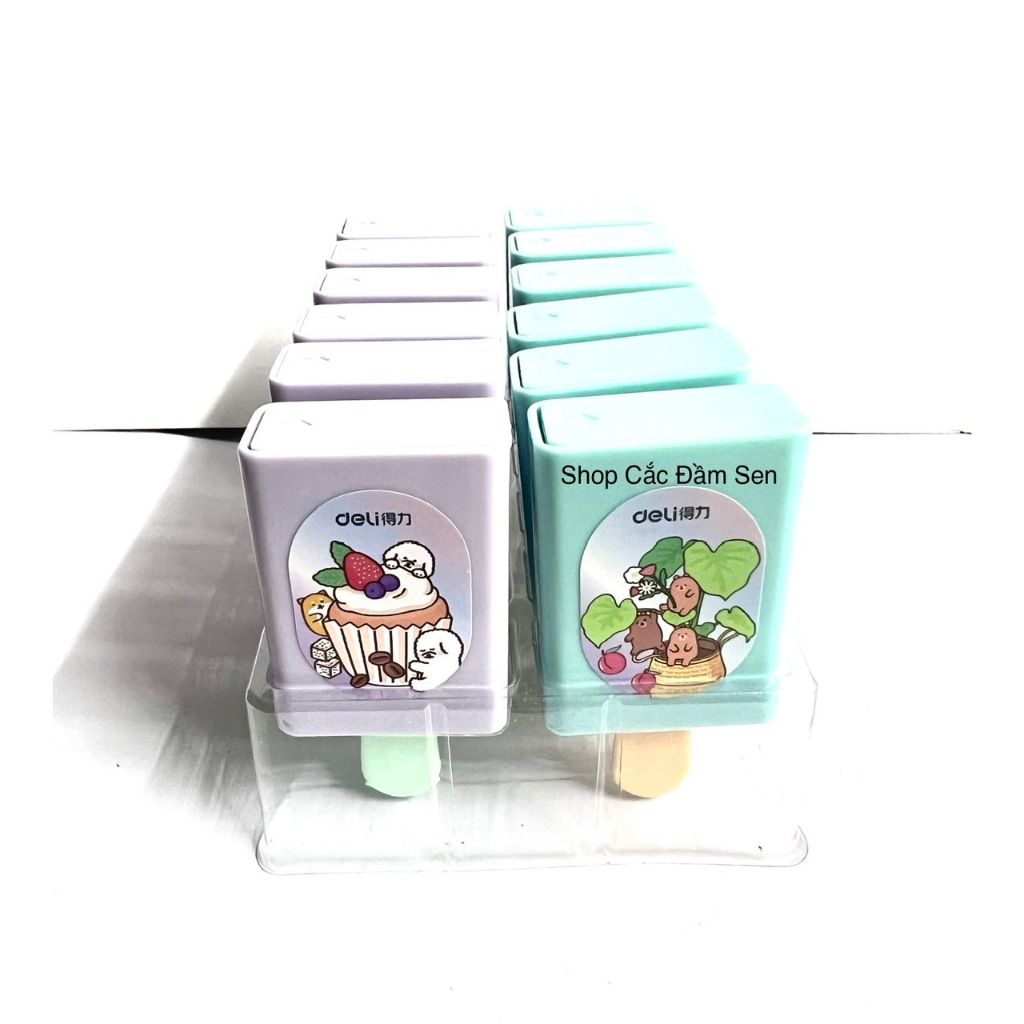 Gôm tẩy ma thuật Deli 71113 / Tẩy kem ma thuật