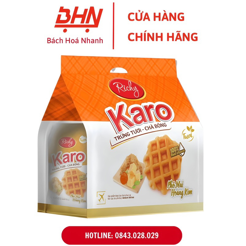 Bánh Trứng Tươi Chà Bông Karo
