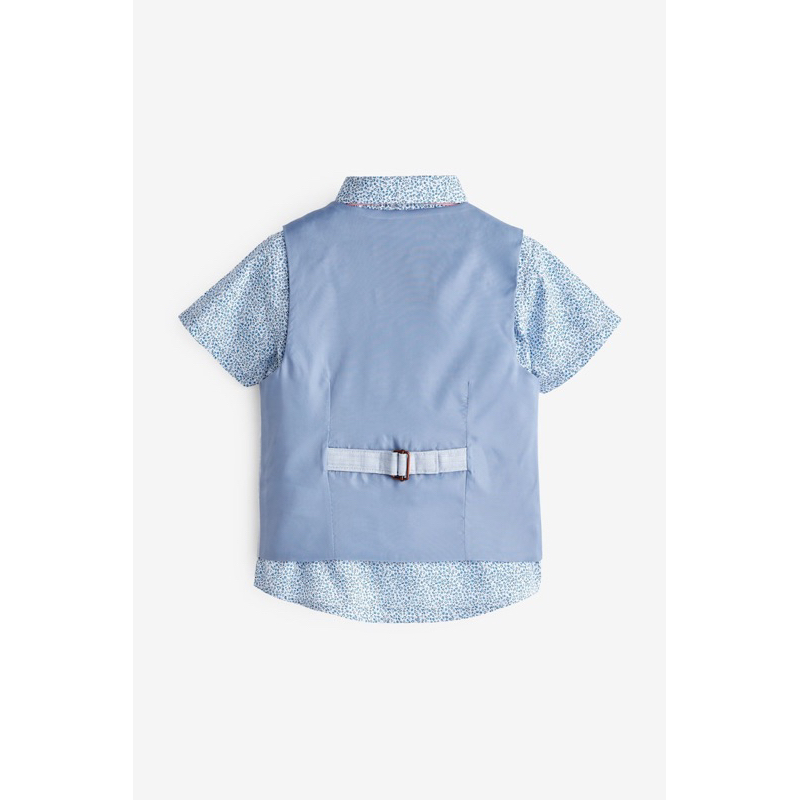 Áo công tử xanh 3  món siu chất cho  bé trai.