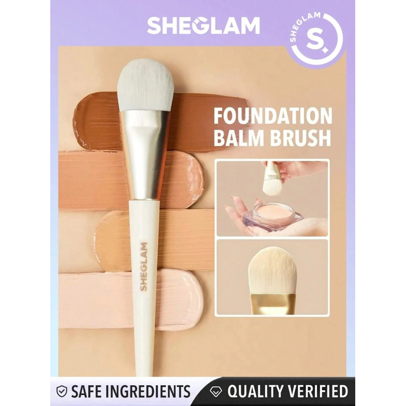SHEGLAM Cọ Tán Kem Nền Dẹt