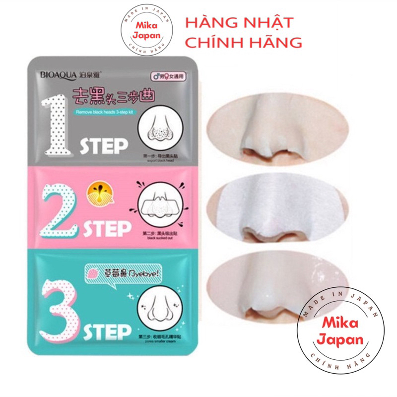 Set lột mụn đầu đen Bioaqua