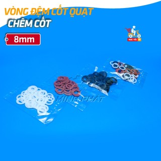 Long đền quạt máy phụ tùng long đền cốt quạt nhựa nilon dẹp mỏng cốt quạt