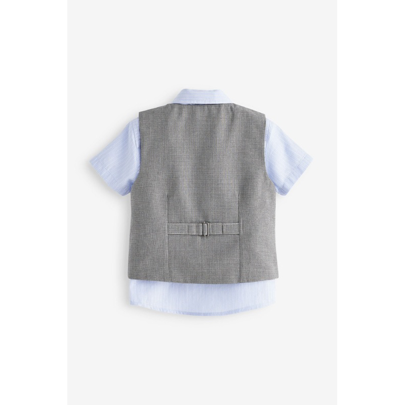 Áo công tử xanh 3  món siu chất cho  bé trai.