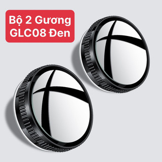 Bộ 2 Gương Cầu Lồi 360 Độ Gắn Gương Chiếu Hậu Ô Tô - Có viền