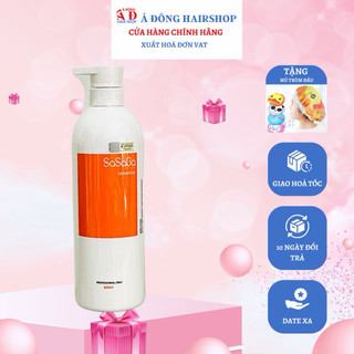[+Tặng mũ trùm] Dầu gội phục hồi Sasaba suôn mượt tóc chính hãng chai tròn 800ml