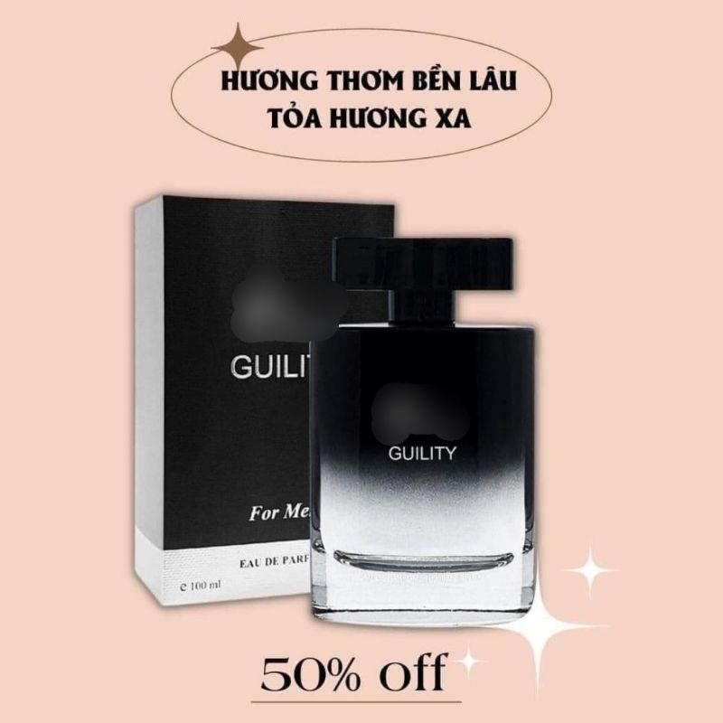 Nước hoa Guility chính hãng 100ml sỉ zalo 17x