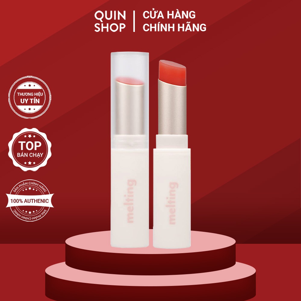 Son Dưỡng Có Màu, Làm Mềm Môi Merzy Glossy Melting Color Lip Balm