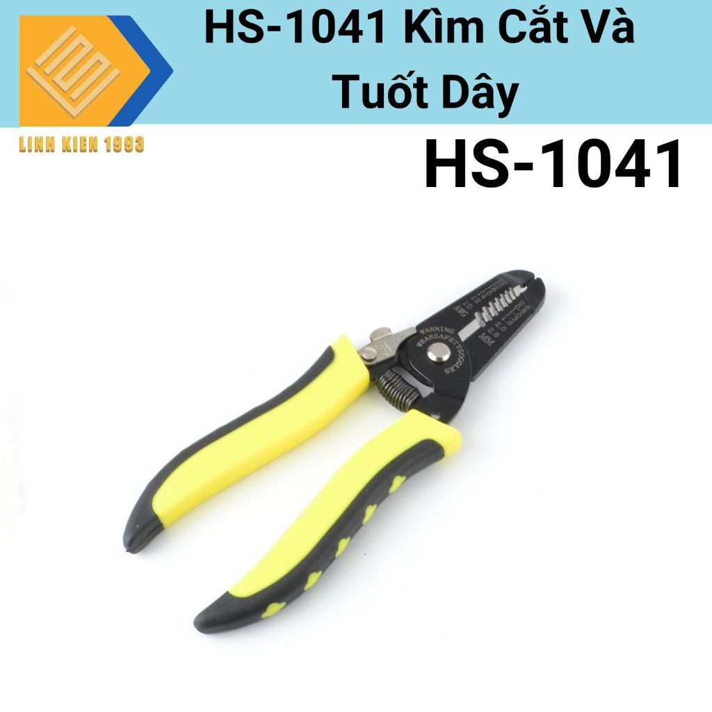 HS-1041 Kìm Cắt Và Tuốt Dây