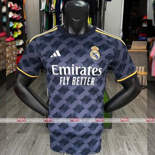 Quần Áo Đá Bóng Real Xanh 2024 - Áo Bóng Đá Thái