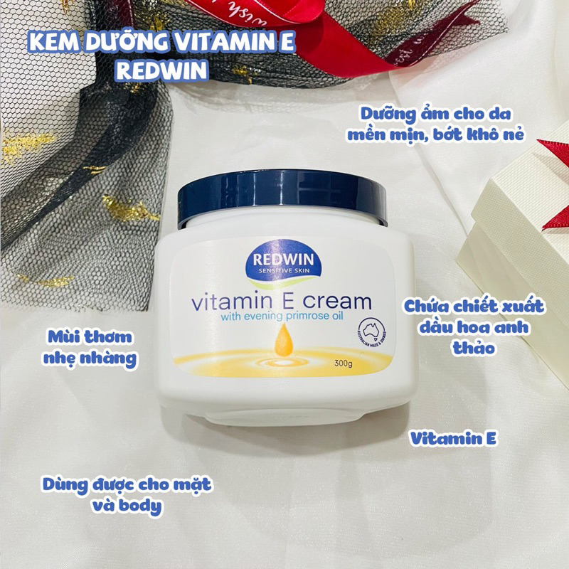 Kem dưỡng Vitamin E Redwin