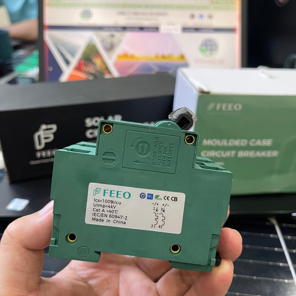 MCB DC 2P 125A 550VDC