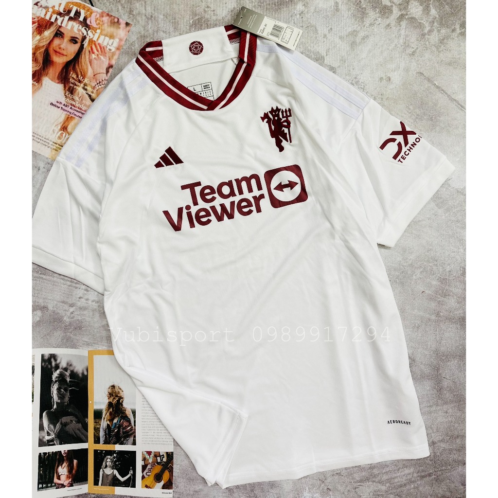 Áo đấu bóng đá mùa giải 2023 các clb M.U MC BĐN ARS vải thái logo thêu