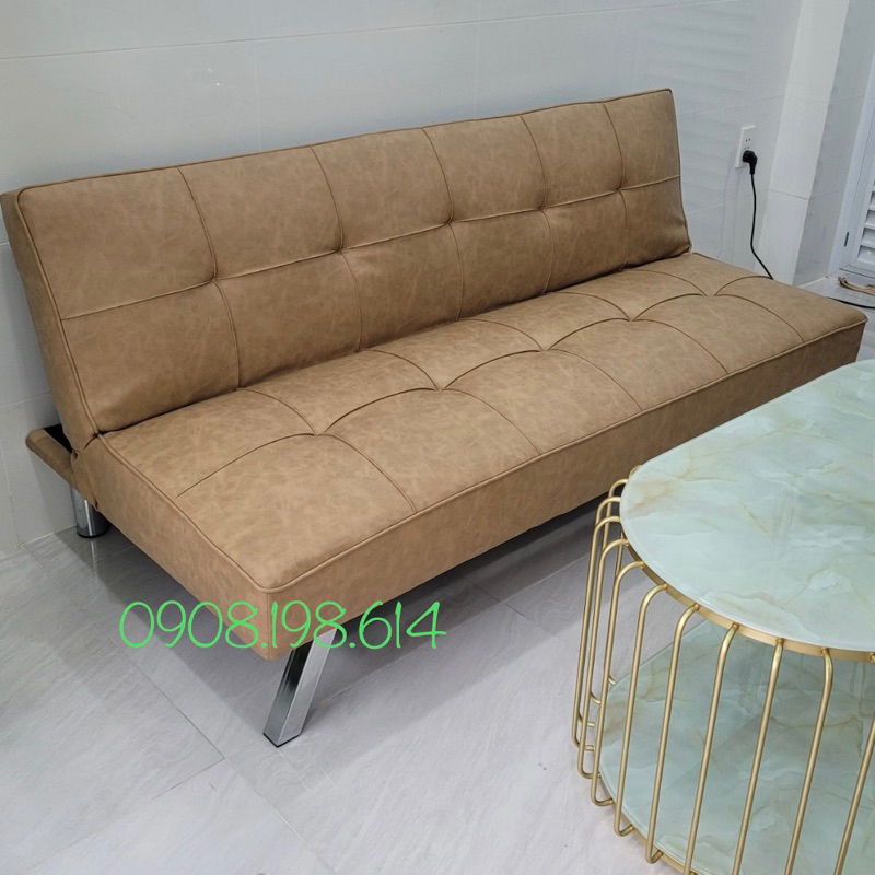 Thanh lý xả kho ghế Sofa Bed Giá Rẻ - Sofa Giường chân kim loại hàng xuất nguyên thùng giấy