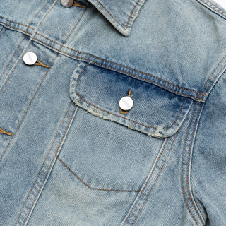 (Chính Hãng AMRISH) Áo Khoác Regular Denim - Moss Blue