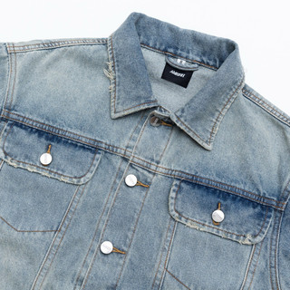 (Chính Hãng AMRISH) Áo Khoác Regular Denim - Moss Blue