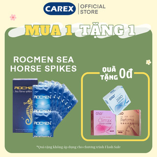 Bao cao su Rocmen xanh bạc hà [HÀNG CHÍNH HÃNG] (10 bao), Bao cao su Gai nổi lớn, bạn đã thử vị này chưa?