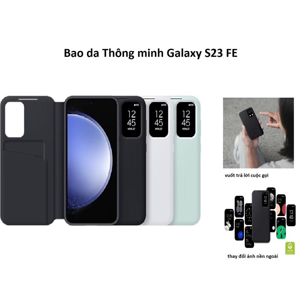 Bao da Thông minh Galaxy S23 FE  Smart View Wallet Case(NOBOX)