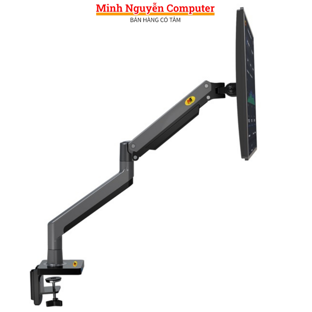 Arm màn hình máy tính NB G45, giá treo màn hình máy tính NB G45 dùng cho màn hình 22-40 inch, xoay 36 tải trọng 15kg
