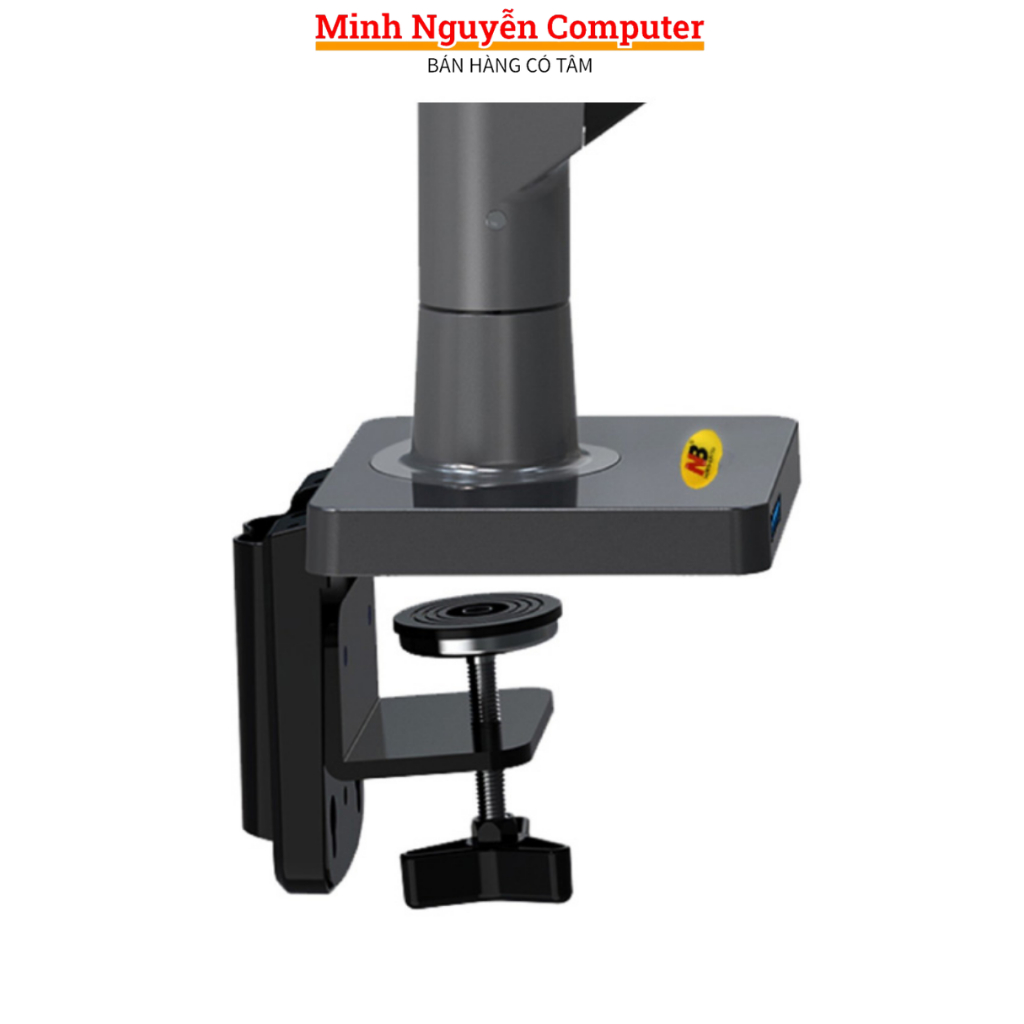 Arm màn hình máy tính NB G45, giá treo màn hình máy tính NB G45 dùng cho màn hình 22-40 inch, xoay 36 tải trọng 15kg