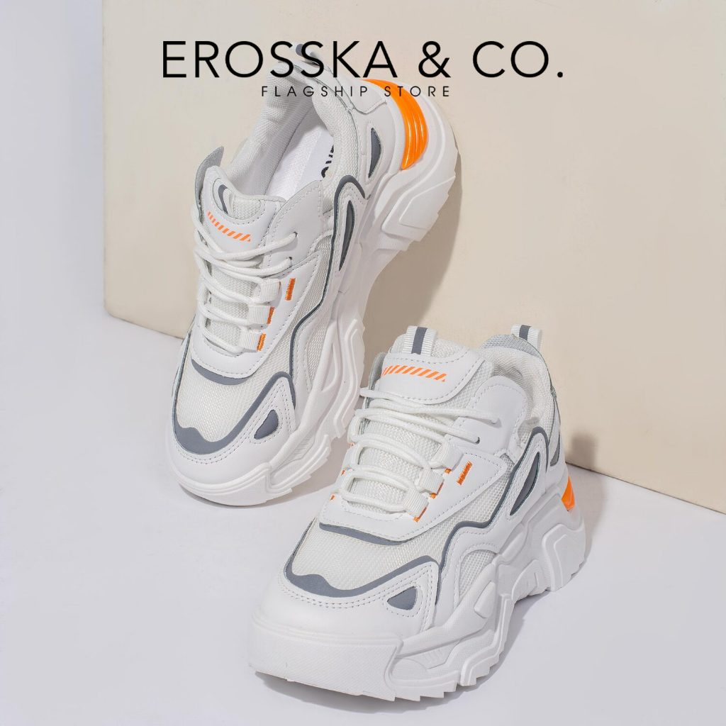Erosska - Giày thể thao nữ đế độn thời trang phong cách trẻ trung năng động - GS003