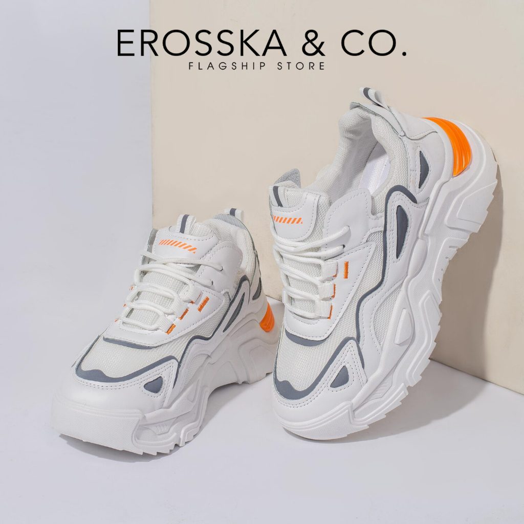 Erosska - Giày thể thao nữ đế độn thời trang phong cách trẻ trung năng động - GS003