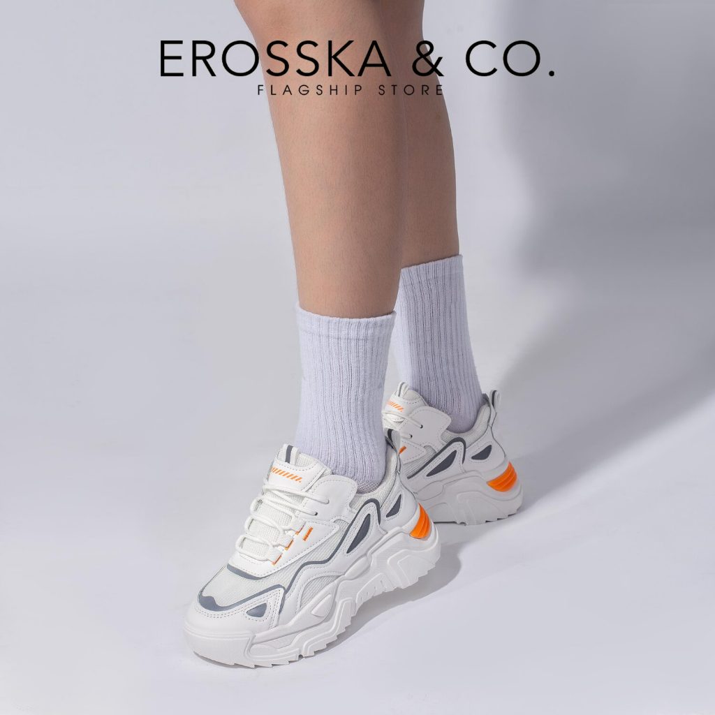 Erosska - Giày thể thao nữ đế độn thời trang phong cách trẻ trung năng động - GS003