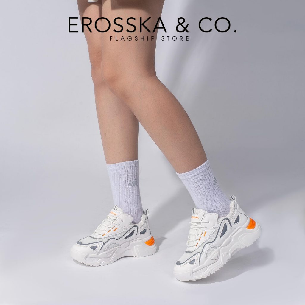 Erosska - Giày thể thao nữ đế độn thời trang phong cách trẻ trung năng động - GS003