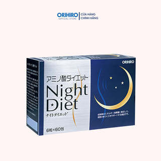 Viên uống giảm cân Night Diet Orihiro hộp 60 gói