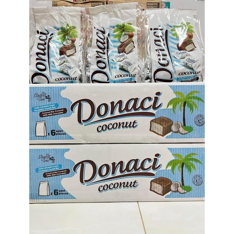 🍫🥥 𝐒ocola bọc dừa Donica Coconut loại 1 kg của Thổ Nhĩ Kỳ  🥥🍫
